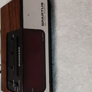 Retro 1980's Spartus Polaris Alarm Clock